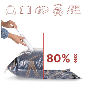 Set of Vacuum Bags for Clothes, Bedding, Textiles 9 pcs Noah