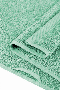 Towel 50 x 100 Cotton Bari 500g/m2 Sage