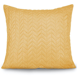 45 x 45 Decorative Velvet Moxie Mustard pillowcase