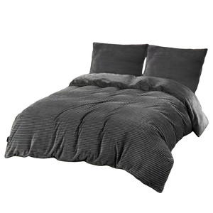 Bedding 200 x 220 3pcs Microfiber Bear Stripes Ayse 2256