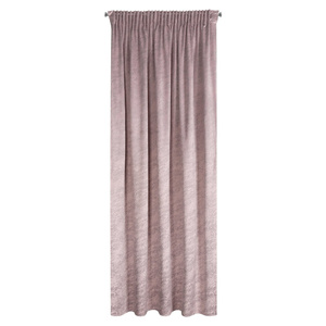 Curtain 140 x 270 Decorative Velvet Rivia Pink