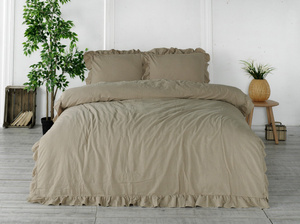 Bedding 220 x 200 3pcs Stonewashed Oxford Cotton