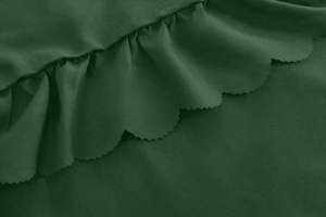 Bedding set 160 x 200 3 pcs with Ruffle Luxury Jowita 05