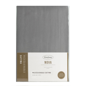 Bed sheet 220 x 210 Makosatin Nova Steel