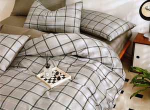 Bedding 200 x 220 3-piece Cotton Satin No. A1777