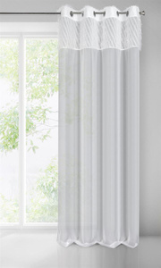 Amira Decorative Curtain 140 x 250 Spill White