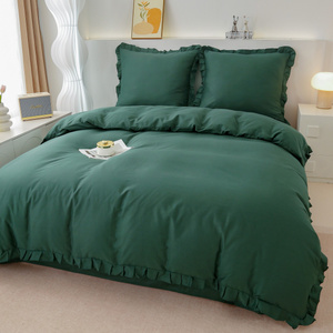 Bedding 140 x 200 2pcs Cotton with Ruffle Lynda 02