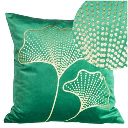 Velvet pillowcase Fres 45 x 45 Dark green