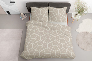 Bedding 140 x 200 2pcs Asti Satin Cotton 5232B