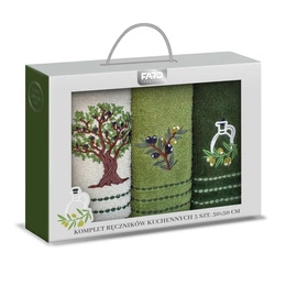 Kitchen Towels 30 x 50 Set of 3 pcs Belivo 03