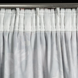 Curtain 140 x 270 Decorative Velvet Peony Bord