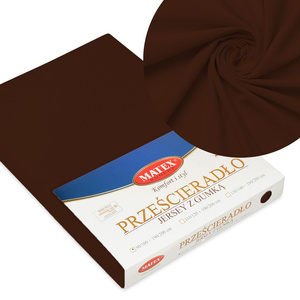 Bed sheet 100 x 200 with elastic Matex JERSEY 18