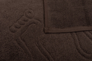 Bathroom rug Sora 50 x 70 26 650 g/m2 Coffe