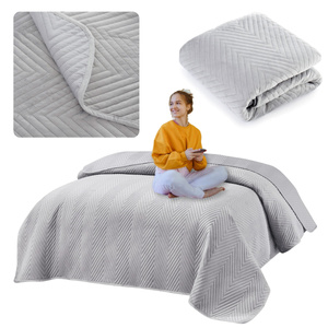 Bedspread 220 x 240 Embossed Velour Marieta 04