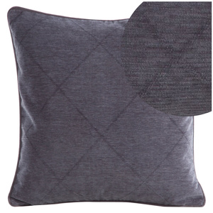 Pillowcase 45 x 45 Decorative Chenille Cora Graphite