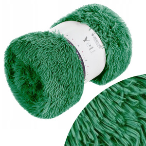 Blanket 70 x 150 Furry Italian Yeti Bottle Green