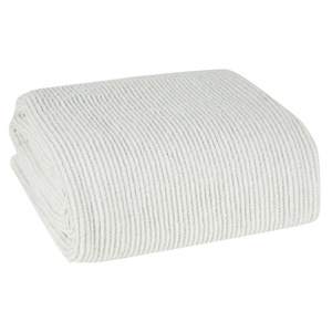 Blanket 180 x 220 Design Cotton-Acrylic Amber Cream