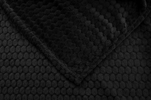 Blanket 200 x 220 Microfiber Embossed Plush Ala 3D Circle 05