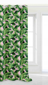 Curtain 140 x 250 Decorative Planta Grommets Zie