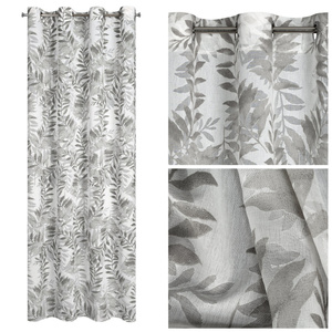 Curtain 140 x 250 Decorative Hariet Cream+Grey