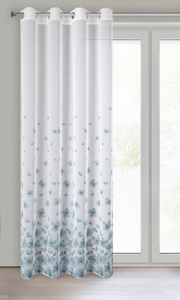 Curtain 140 x 250 Decorative Andrea Bia+Turquoise