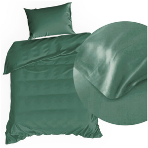 Bedding 140 x 200 2cz Satinva Nova3 Bottle Green