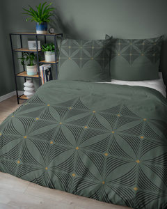 Bedding 140 x 200 2 pcs Asti Satin Cotton 5483A