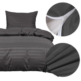 Bedding 140 x 200 2pc Satin Striped Ramiro 05