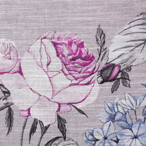 Curtain 140 x 270 Decorative Honey Beige+Fiol