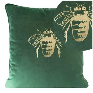 45 x 45 Decorative Velvet Blink14 C pillowcase. Green