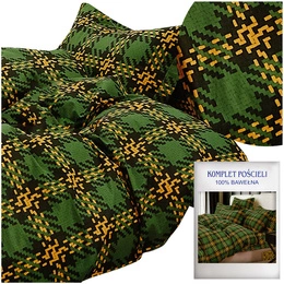 Bedding 200 x 220 3 pcs Cotton Satin no. A1798