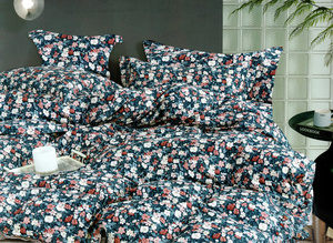 Bedding 160 x 200 3 pcs Cotton Satin No. A1766