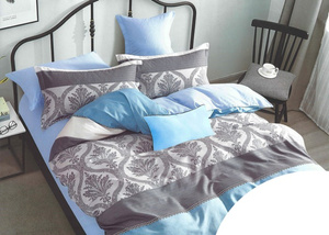Bedding 200 x 220 3pc Satin Cotton No. A1436