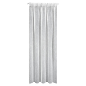 Decorative Curtain Monic 140 x 270 Tape White