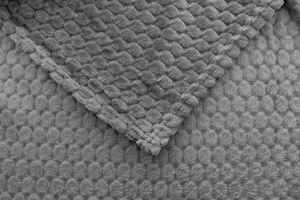 Blanket 200 x 220 Microfiber Embossed Plush Ala 3D Circle 06