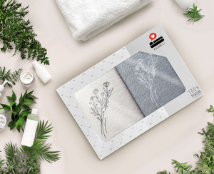 Set of Towels 2pcs. 50x100 Luba 03