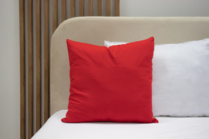 Cotton pillowcase 50 x 50 Uniform Ola Red