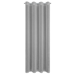 Curtain 140 x 250 Decorative Eyelets Adela Steel