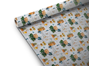 Tablecloth Vinyl Table Cover 140 x 140 Gosia 07