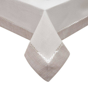 Tablecloth 85 x 85 Decorative Emma B + Silver