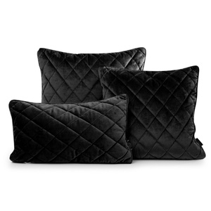 Velvet Pillowcase Velvet 27 45 x 45 Black