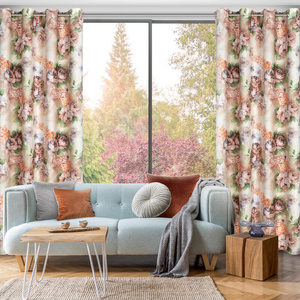 Curtain 140 x 250 Decorative Drawstring Altea Beige