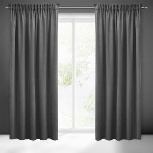 Curtain 140 x 270 Decorative Pierre Cardin Sibel Steel
