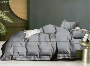 Bedding set 160 x 200 3 pcs Cotton Satin no. A1851