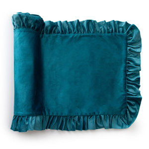 Table Runner 40 x 180 Decorative with Ruffles Ligia 08