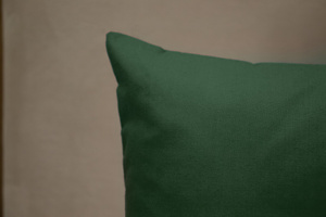 Cotton pillowcase 40 x 60 Solid Ola Bottle green