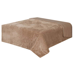Double Sided Bedspread Capri Brown 160x200