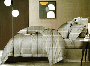 Bedding 160 x 200 3 pcs Cotton Satin no. A1768