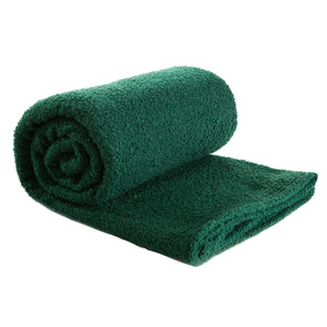 Blanket 150 x 200 Microfiber Boucle Bukla C.Green