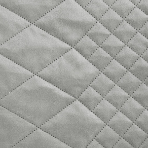 Bedspread 170 x 210 Quilted Design91 Luiz3 Silver